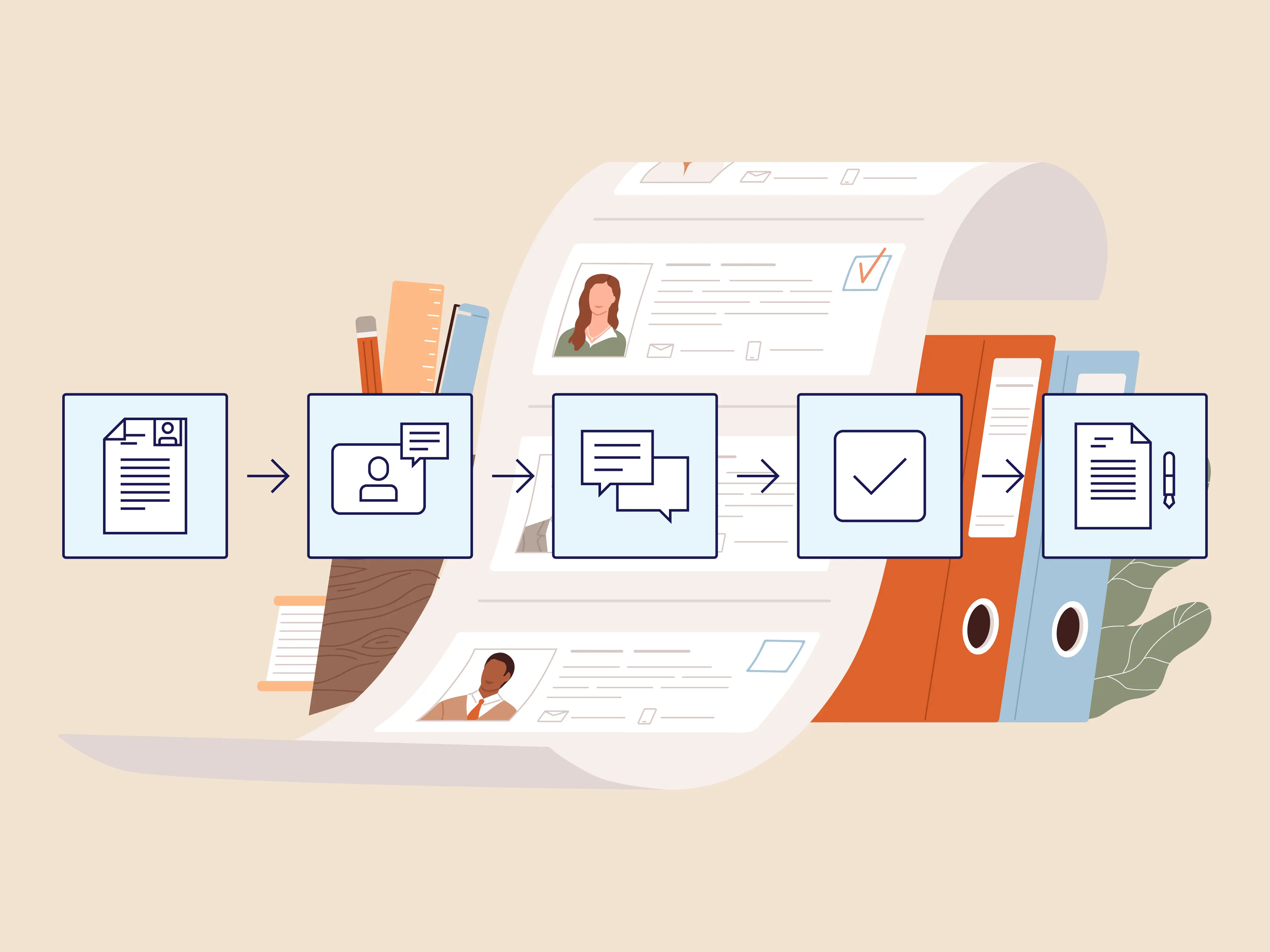 FRS Systems career application process illustration